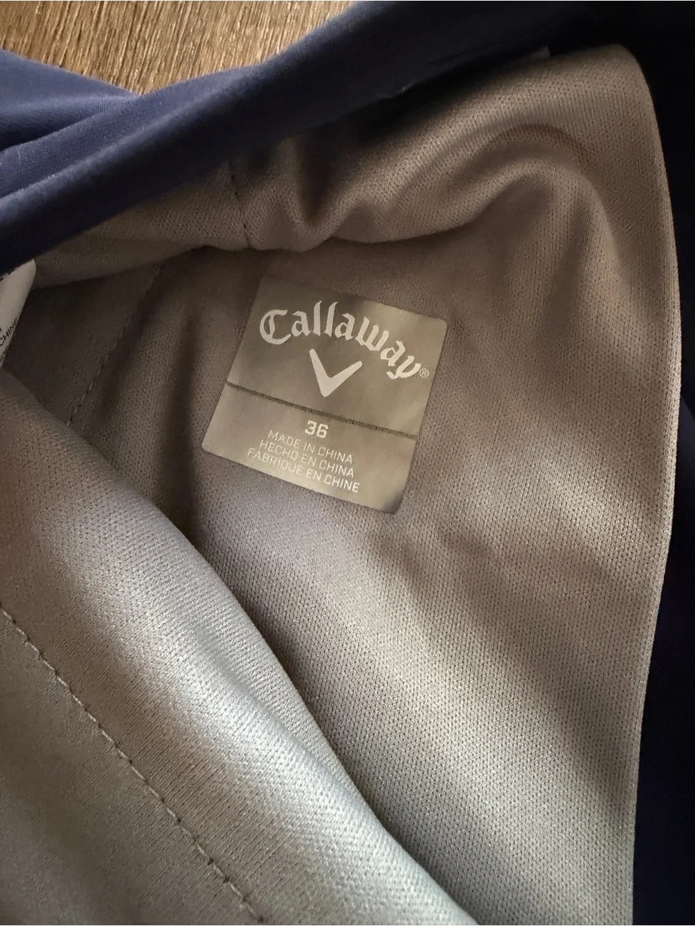 NWT Callaway Mens Golf Shorts Navy Blue 7